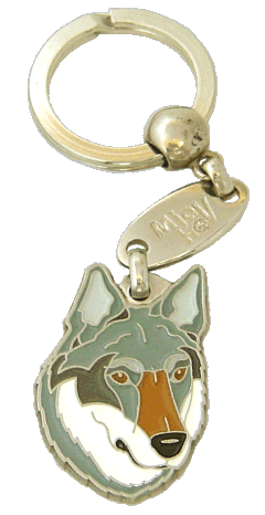 CZECHOSLOVAKIAN WOLFDOG - pet ID tag, dog ID tags, pet tags, personalized pet tags MjavHov - engraved pet tags online